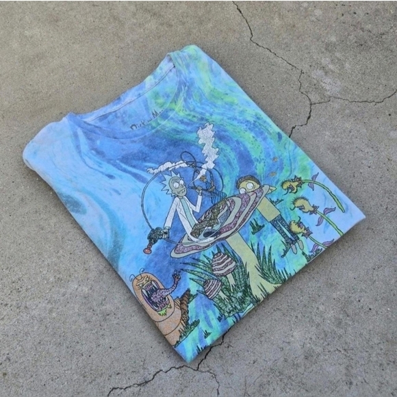 Rick and Marty Canvas Mens size XL Art Graphic Print t-shirt - Picture 1 of 3